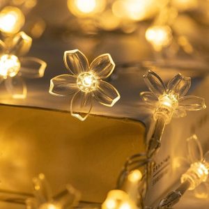 LED solar light string Christmas outdoor camping lights